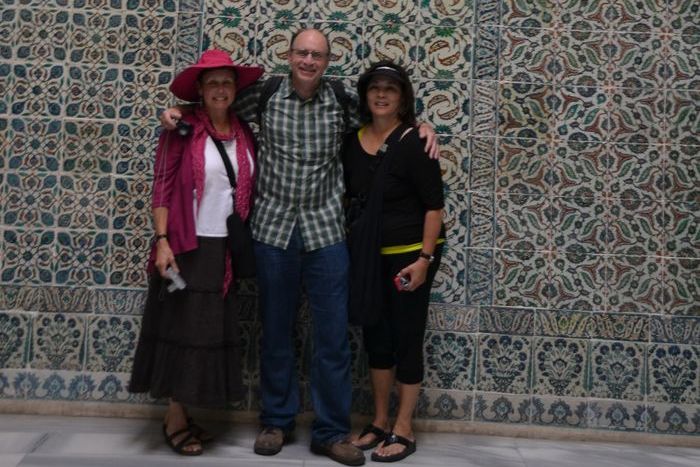 The palace were the private quarters